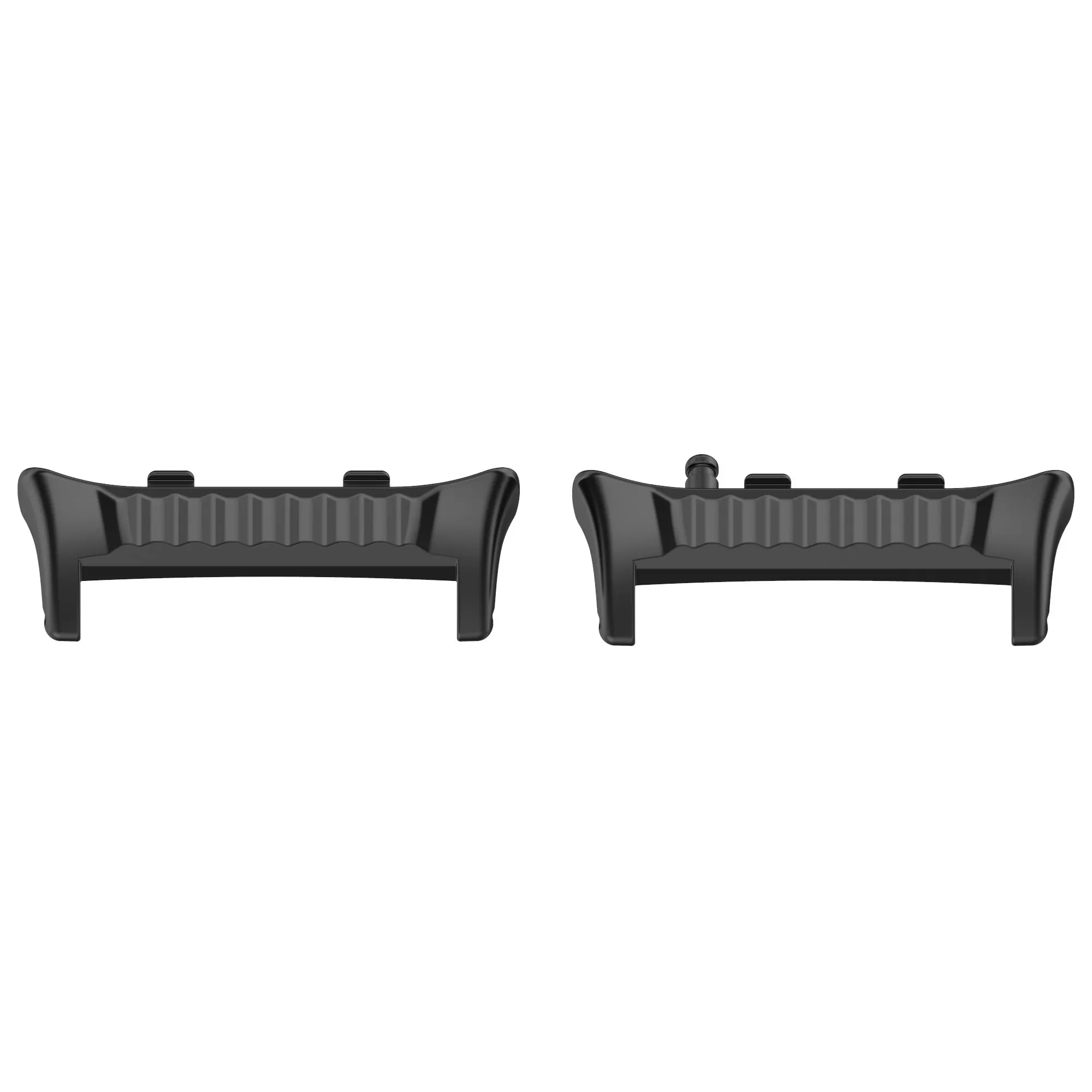 INF Huawei Watch D2-kontakt Silvermetalladaptrar (1 par) Svart