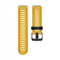 Bracelet Silicone Quickfit Noir Pour Garmin Forerunner 30/35 Et Approach S10 – Confort Sportif Et Résistant à L'Eau
