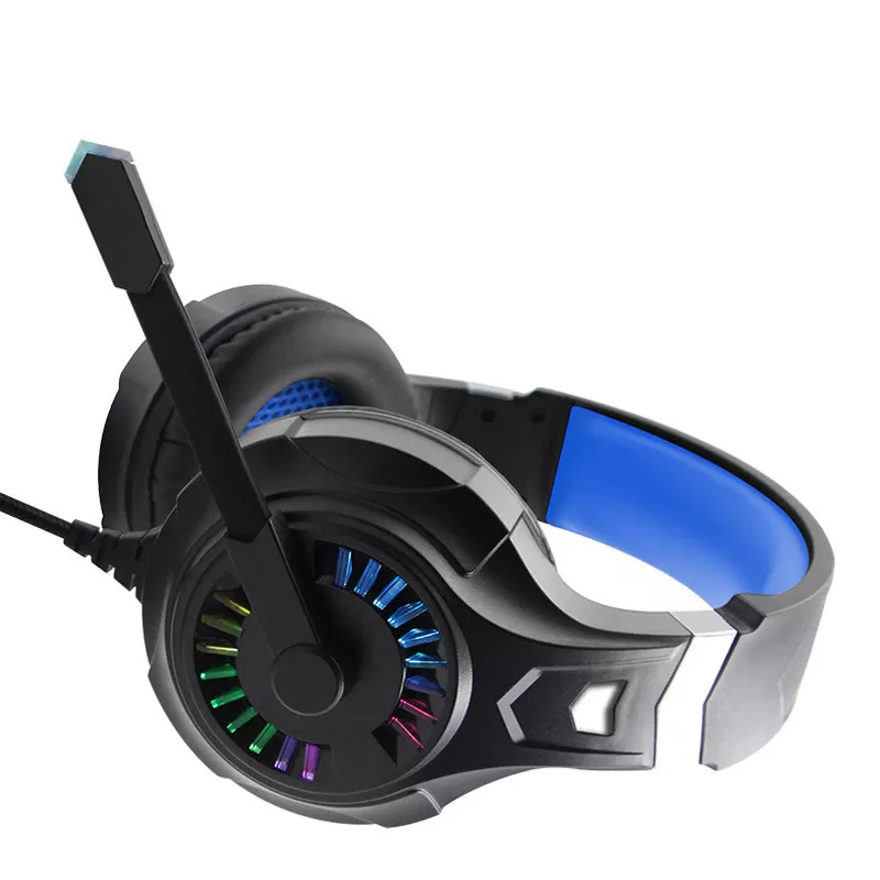 INF Blått Trådbundet Gaming Headset - Uppslukande Ljud & Komfort