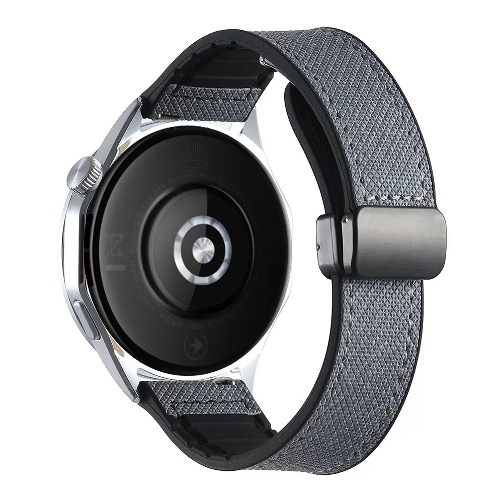 INF Grå Denim Stil 20mm Universal Klockarmband för Smartklockor