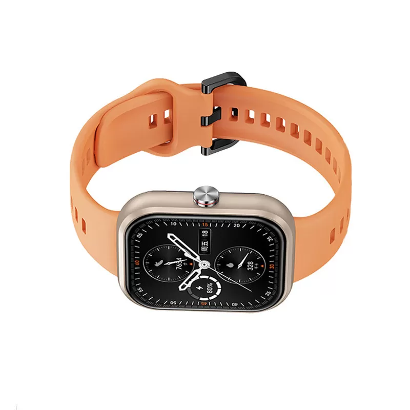 INF Silikonarmband för Haylou Watch - Sportigt & Stilfullt Orange
