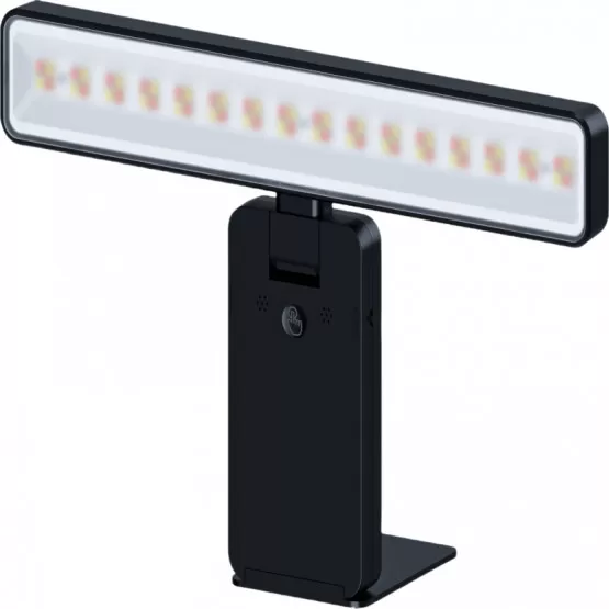 INF Avtagbar Vägglampa T100 CW med Fjärrkontroll Svart