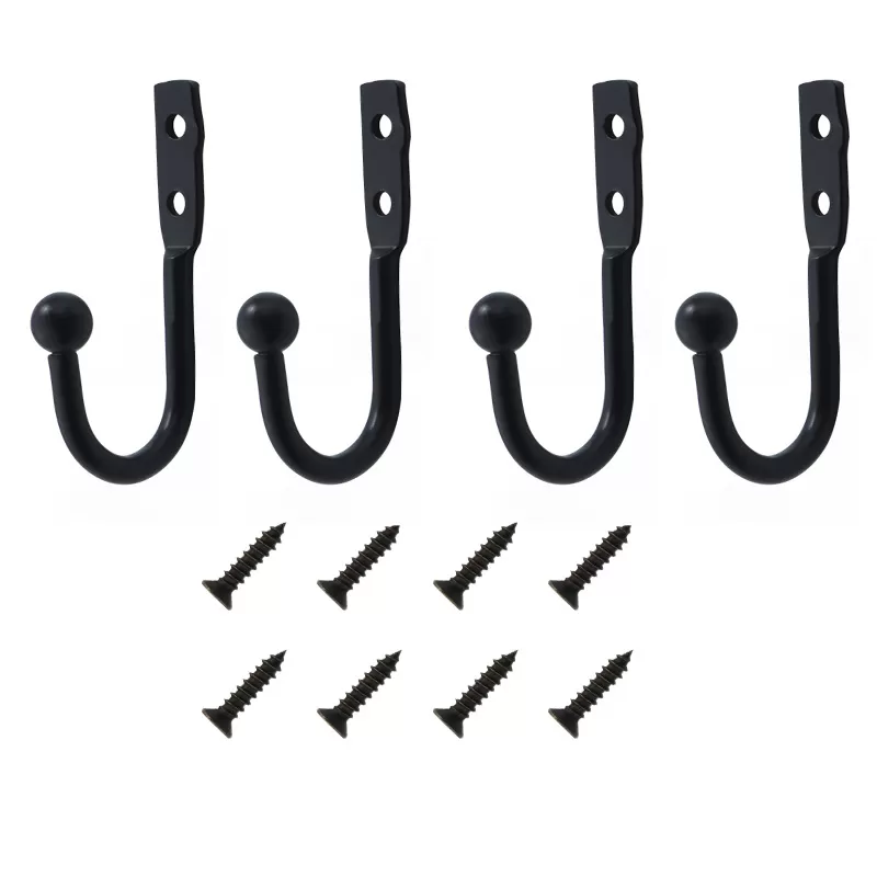 INF Väggkrokar med skruvar 4-pack