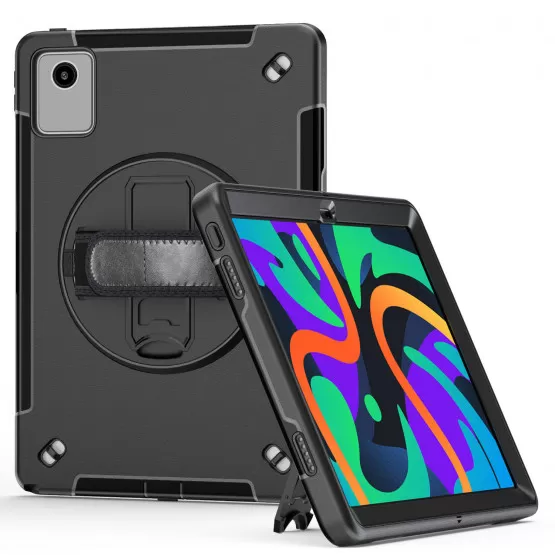 INF Plånboksfodral kompatibelt med Samsung S10U med stöttåligt skydd, inbyggd ställning och pennhållare Modell 8
