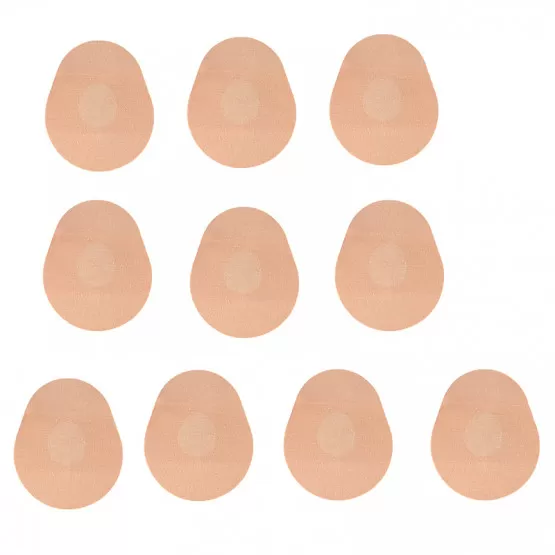 INF Vattentäta sensorskydd: Säkra självhäftande plåster (10-pack)