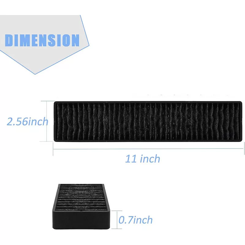 INF Mikrovågsugn Kolfilter 5230W1A003A Ersättning - 4-pack