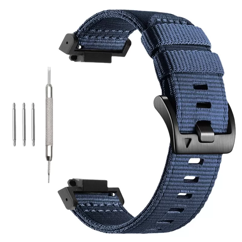 INF Nylon G-Shock Klockarmband: Uppgradera Ditt Casio G-Shock Armband Blå