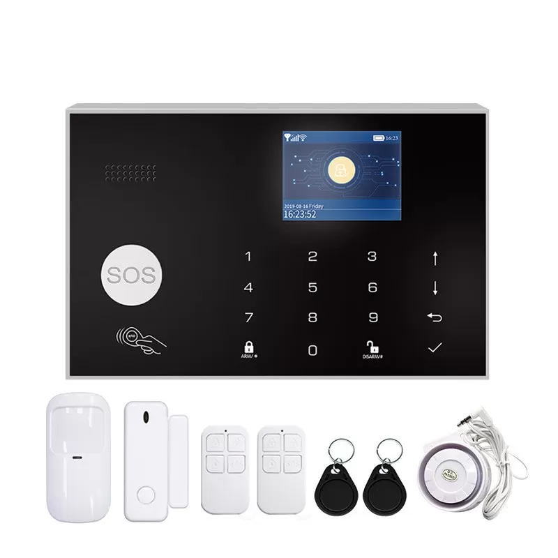 INF Tuya trådlöst WiFi+GSM larmsystem