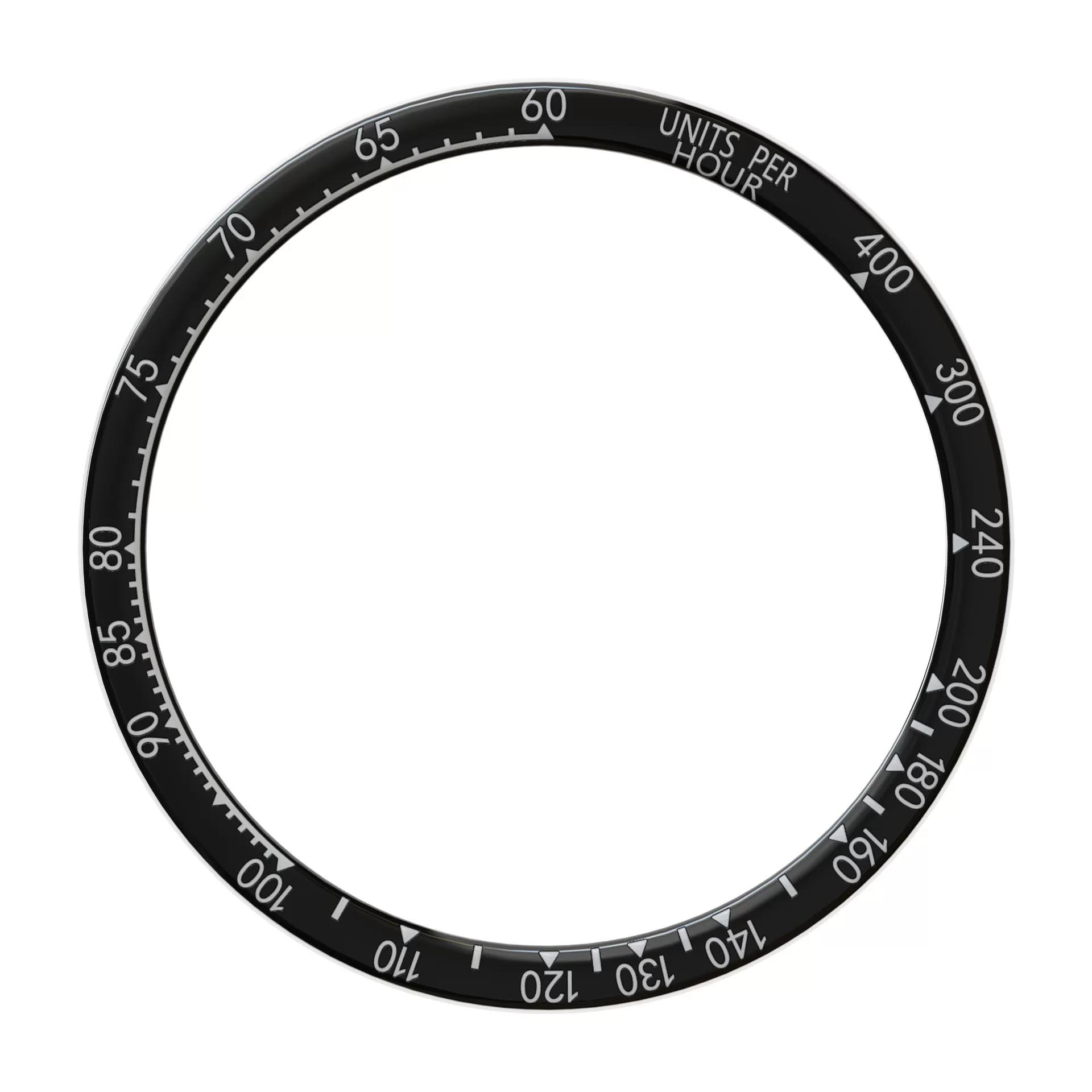 INF Fenix 8 Ram: Rostfri Stål Skyddsring - Svart & Vit