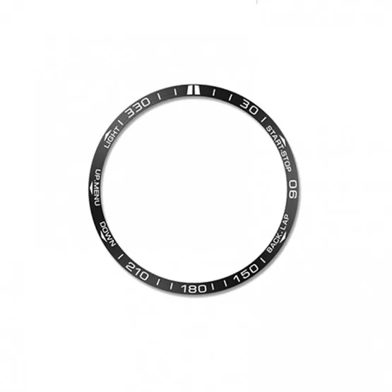 INF Snygg Svart Garmin Fenix 7S Bezel - Förbättra Din Klocka