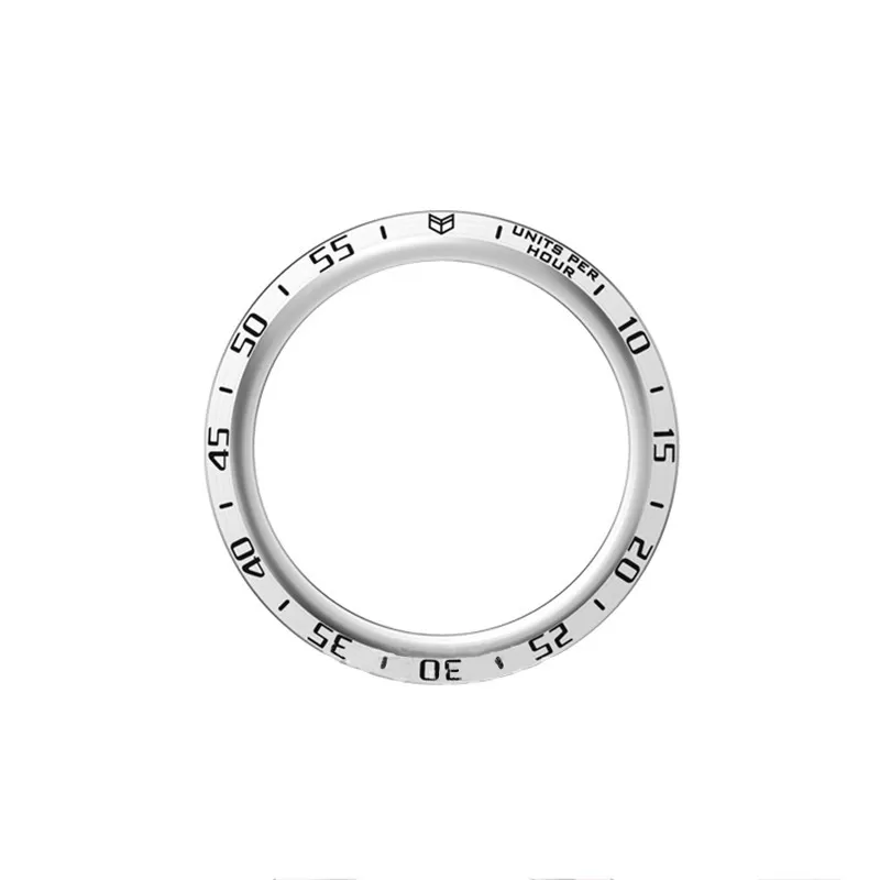 INF Snygg silverram med svarta markeringar för Samsung Galaxy Watch5 Pro