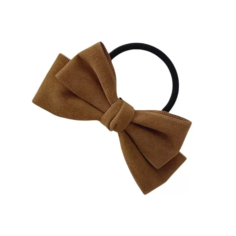 INF Chic Bowknot Hårband - Set med 2 mångsidiga håraccessoarer kaffe