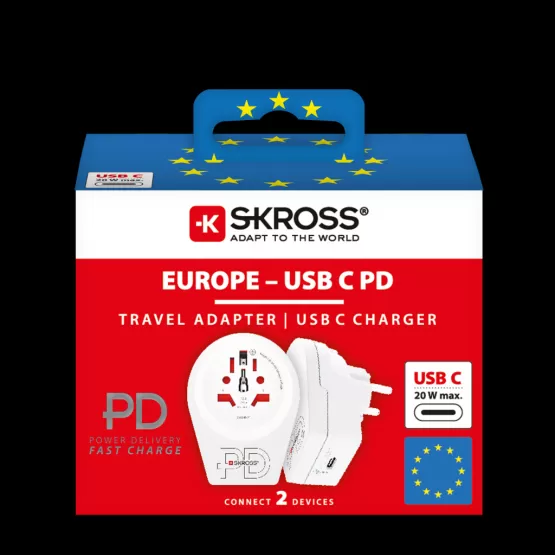skross World to Europe USB C20PD