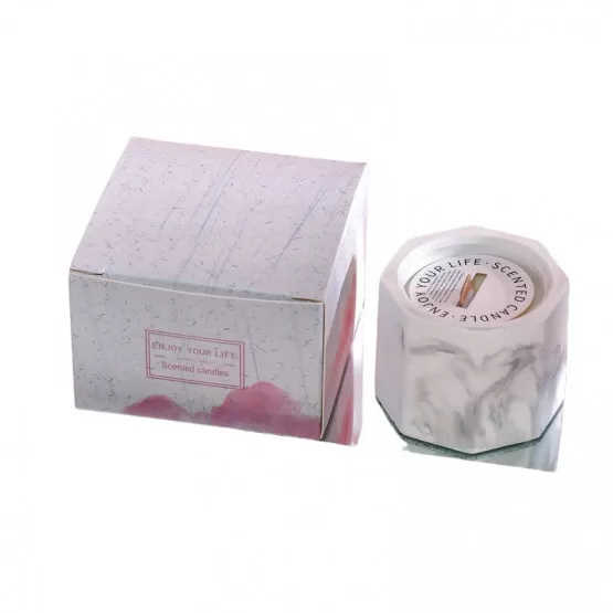 INF Doftande sojavaxljus Rosa