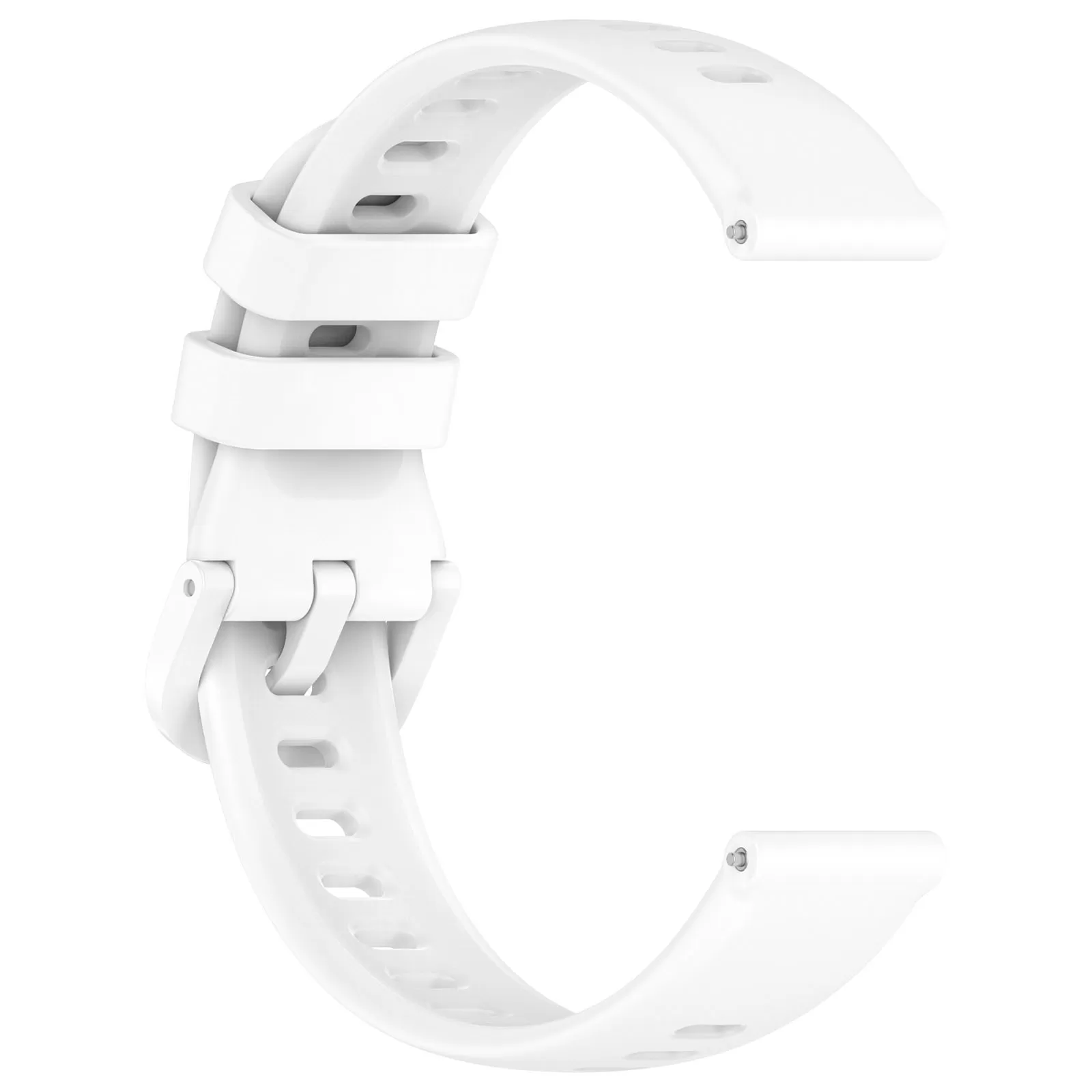 INF Keep B5 Officiell Silikonklockarmband - Komfort & Stil Vit