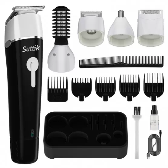 INF 5-i-1 Multifunktionell Hårklippare Kit 516 - Svart