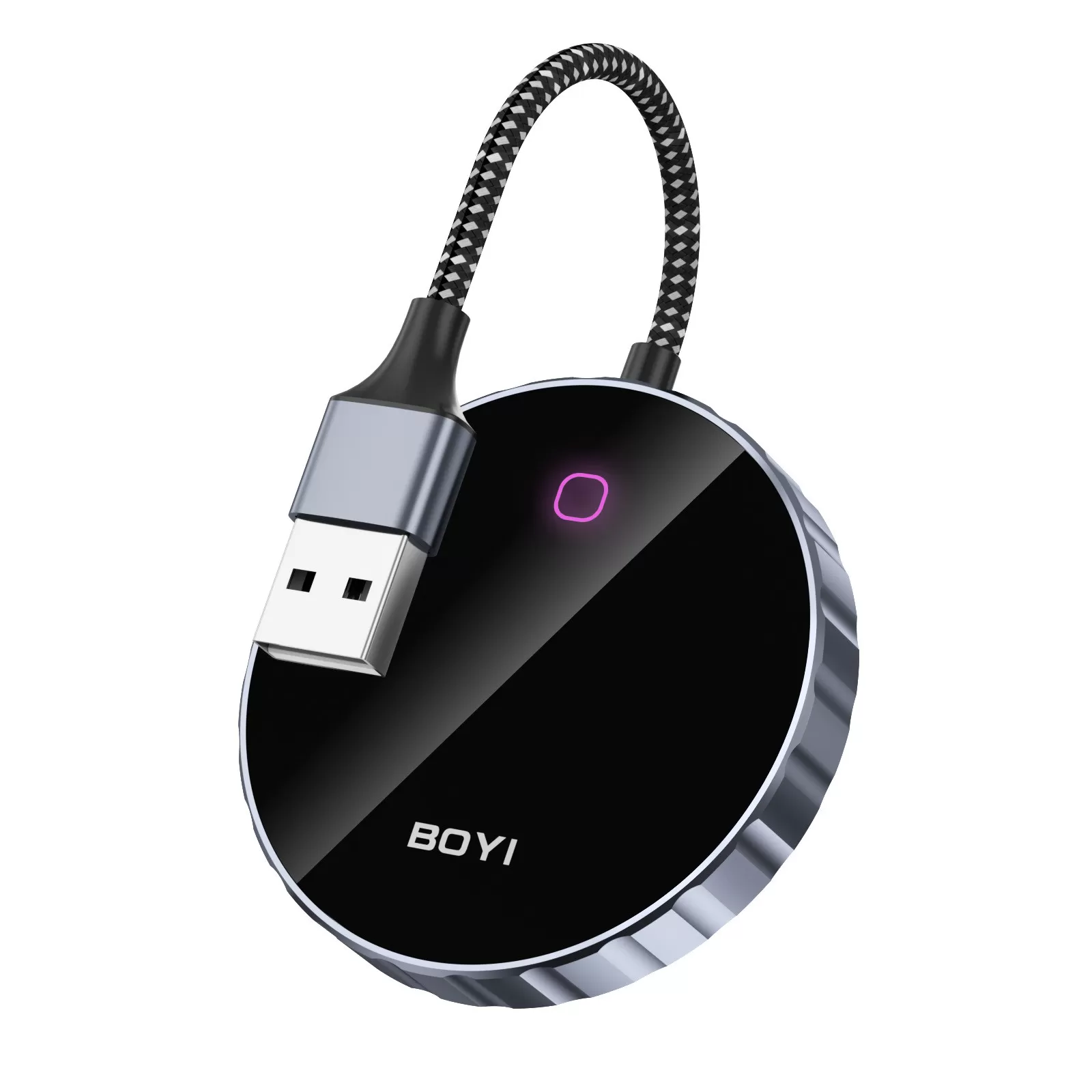 INF BY960L: Apple & Android 2-i-1 Trådlös Biladapter