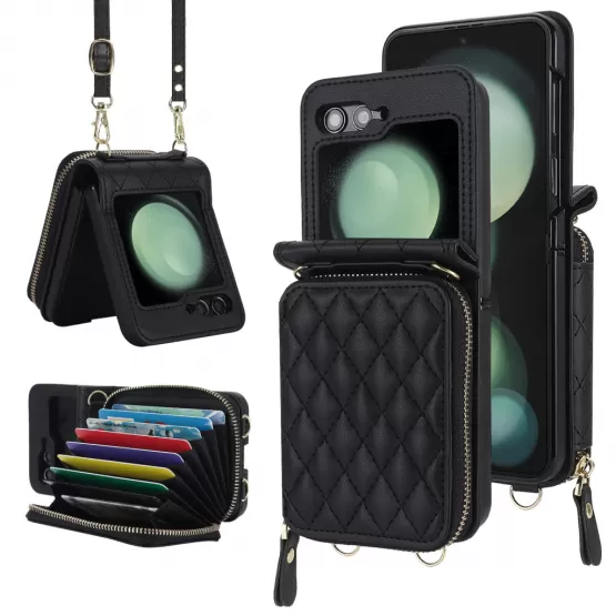 INF Slimmat plånboksfodral med korthållare för Samsung Galaxy Z Flip 3