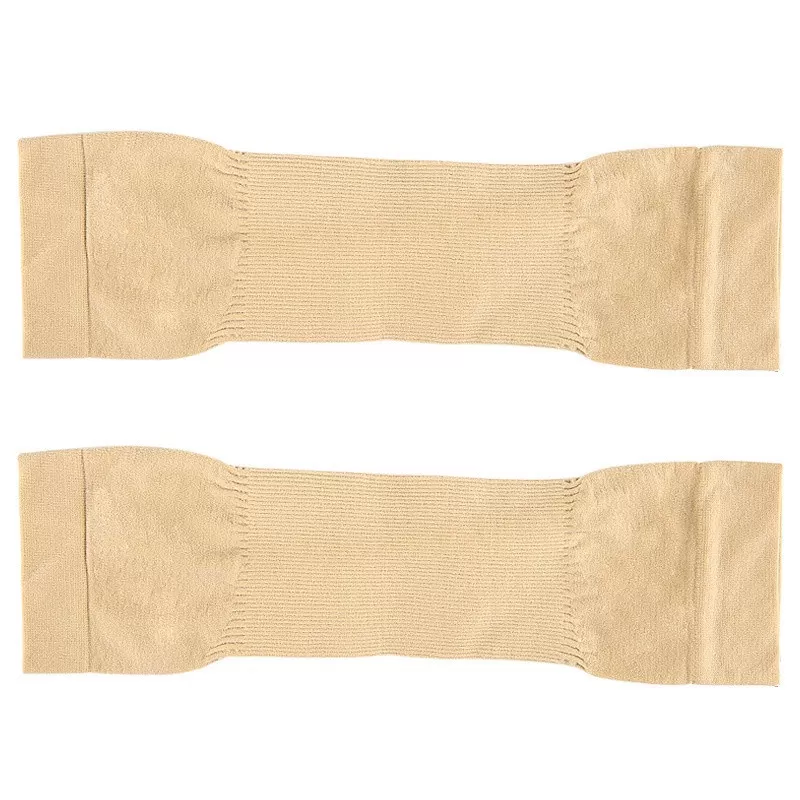 INF Kompressionsärm för armbåge för sport och dagligt stöd Beige