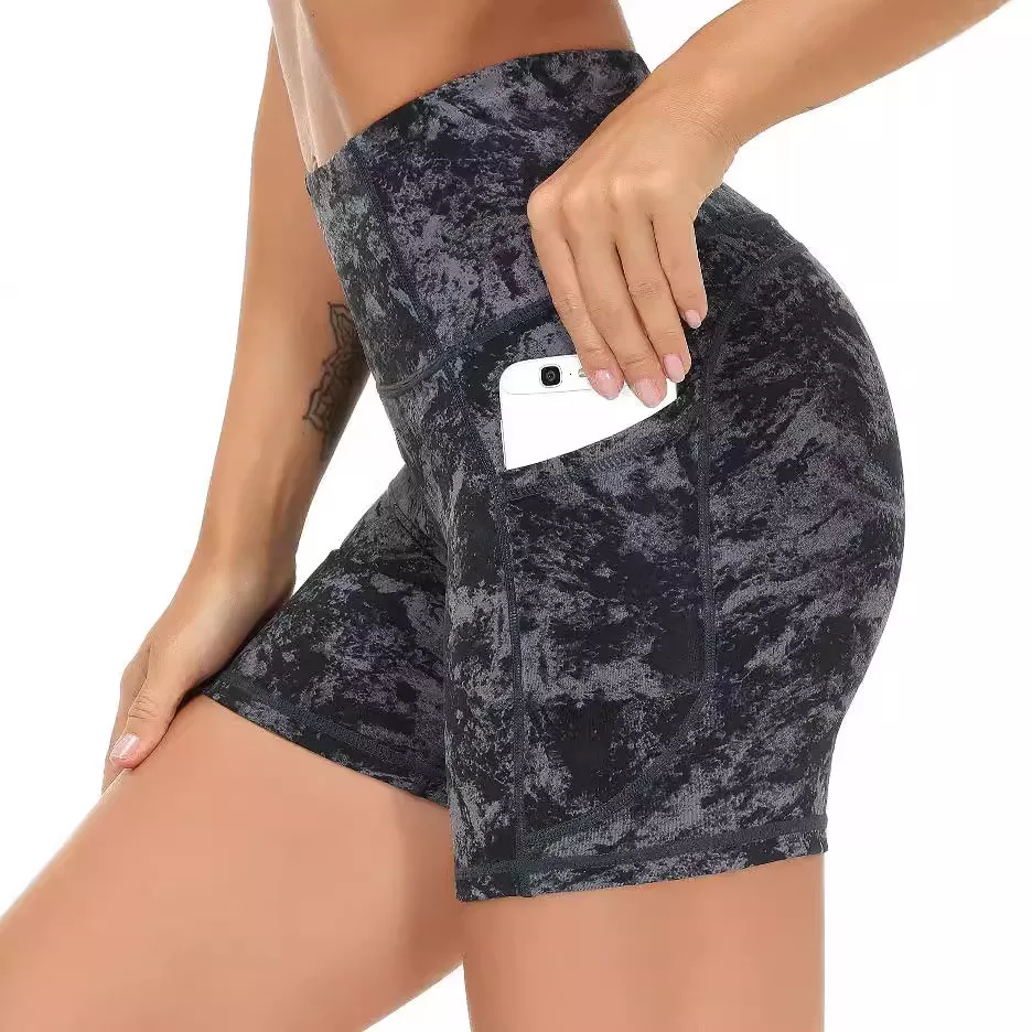 INF Kompressionsshorts - Perfekt för Yoga & Fitness L Grå