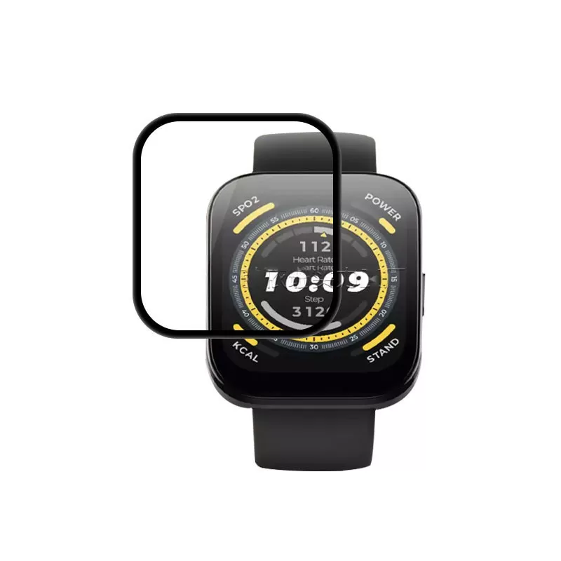INF Skärmskydd i Härdat Glas för Smartklocka, 2-pack Amazfit BIP 5