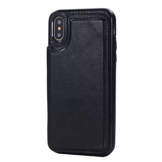 INF Korthållare Läderfodral för Samsung Galaxy A50/A50S/A30S - Svart
