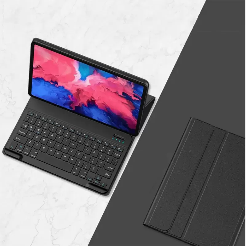 INF Svart tangentbordsfodral för iPad Air 5/4/6 10.9/11 tum