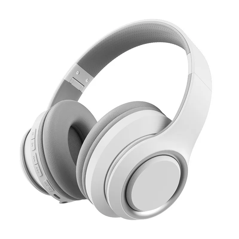 INF DR90 Over-Ear Bluetooth-hörlurar Vit