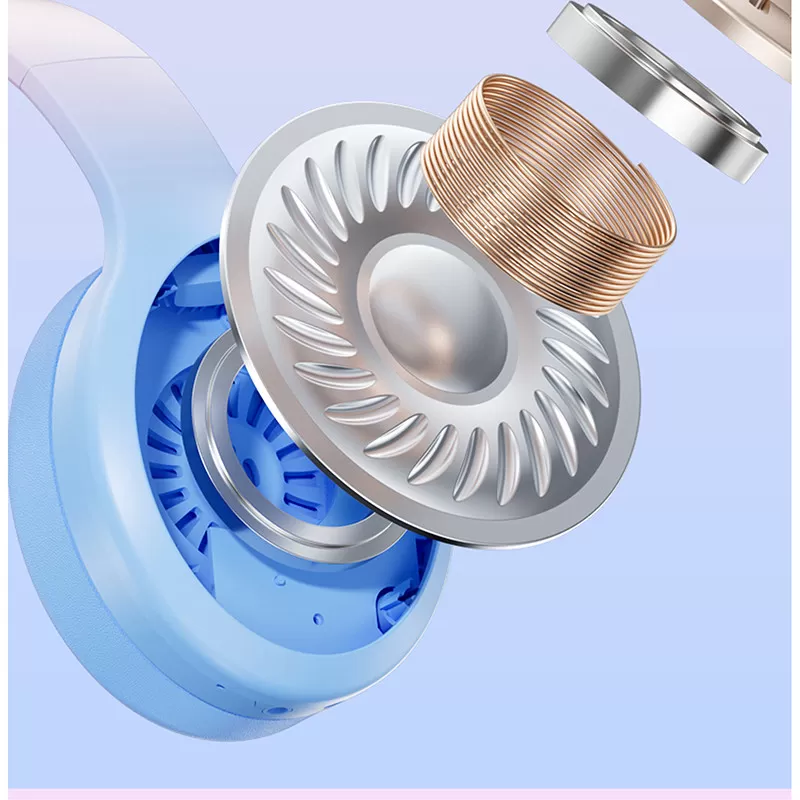 INF Gradient Bluetooth-hörlurar DR88 - Uppslukande ljud Blå