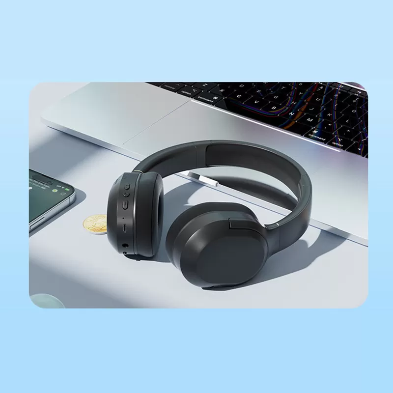 INF Trådlöst Bluetooth-headset DR-86 Svart