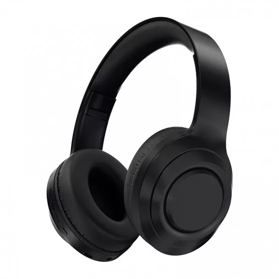 INF Bluetooth-hörlurar DR06: Lång batteritid, Hi-Fi-ljud Svart