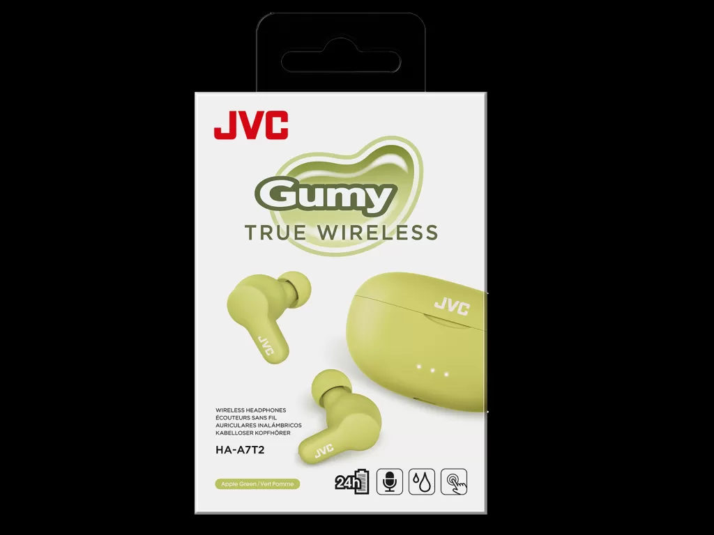 jvc HA-A7T2-G-U Gumy True Wireless Earphones Green
