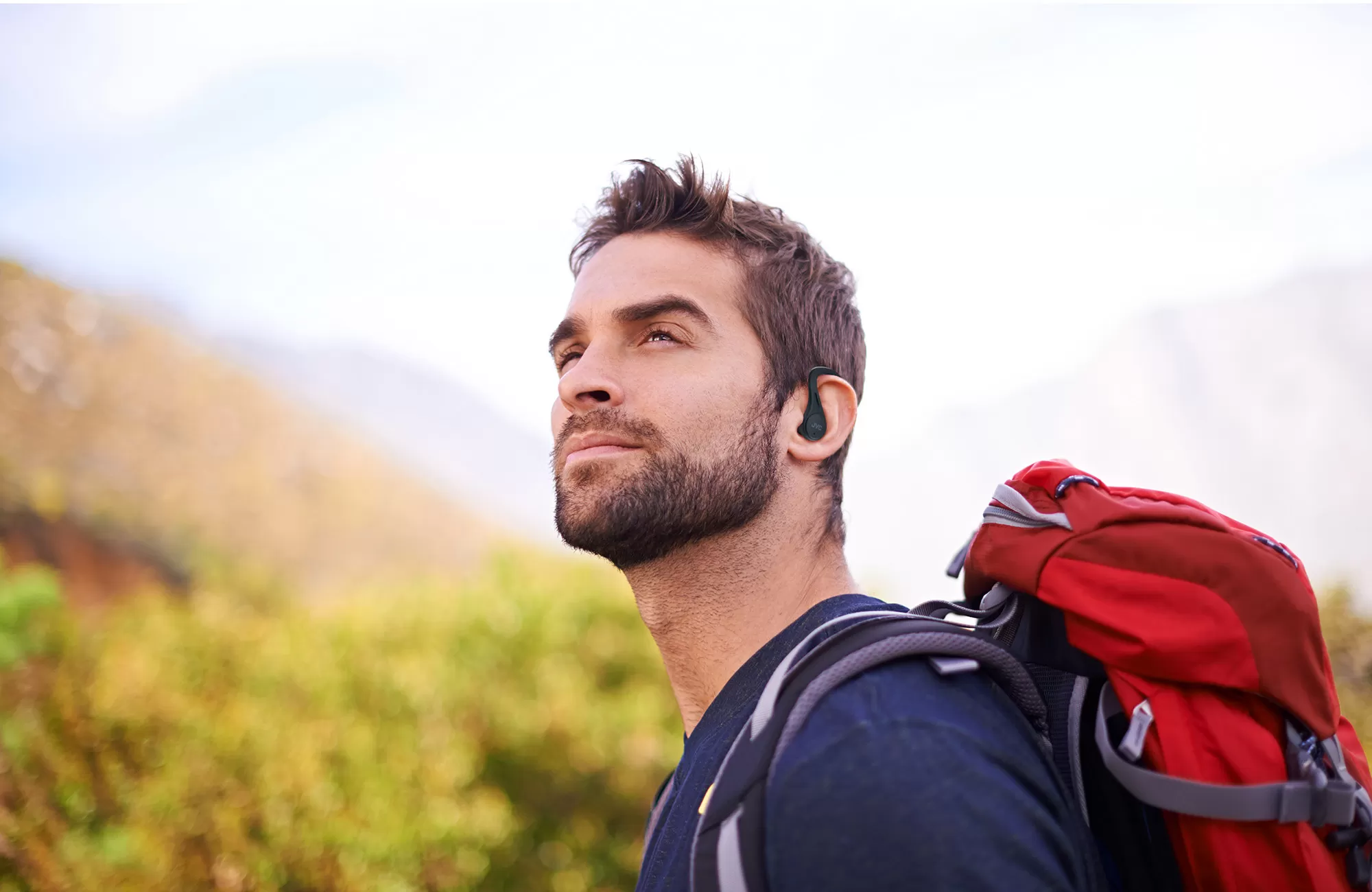 jvc HA-EC25T-B-U True Wireless Sport Earphones Black