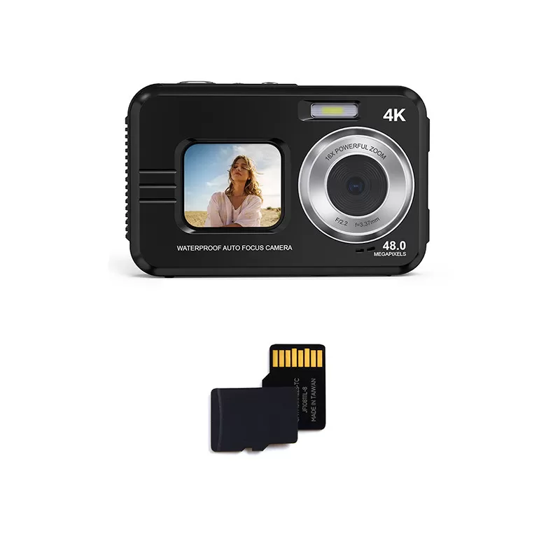 INF WDC901 4K Vattentät Digitalkamera med 32GTF-kort