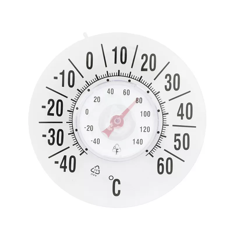 INF Sugkoppstermometer, Fönstertermometer inomhus utomhus