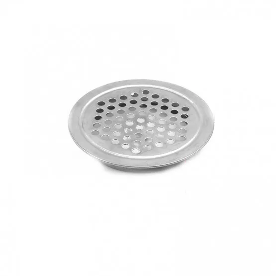 INF Ventilkåpa i rostfritt stål Silver - 10 st S