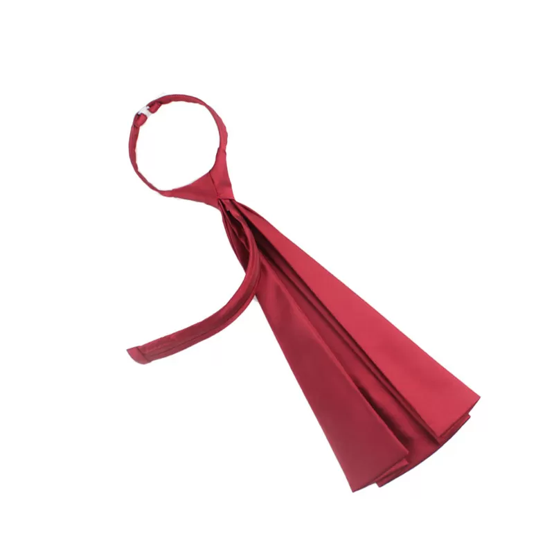 INF Elegant röd slips, mångsidig för proffs