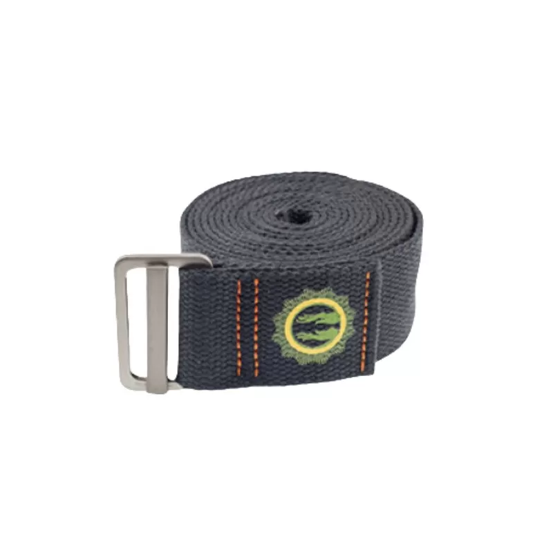 INF 2,5 m yogaband för stretching och flexibilitet Mörkgrå