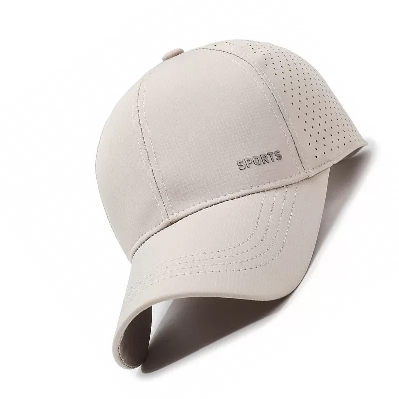 INF Basebollkeps - Andningsbar & Justerbar Solhatt Beige