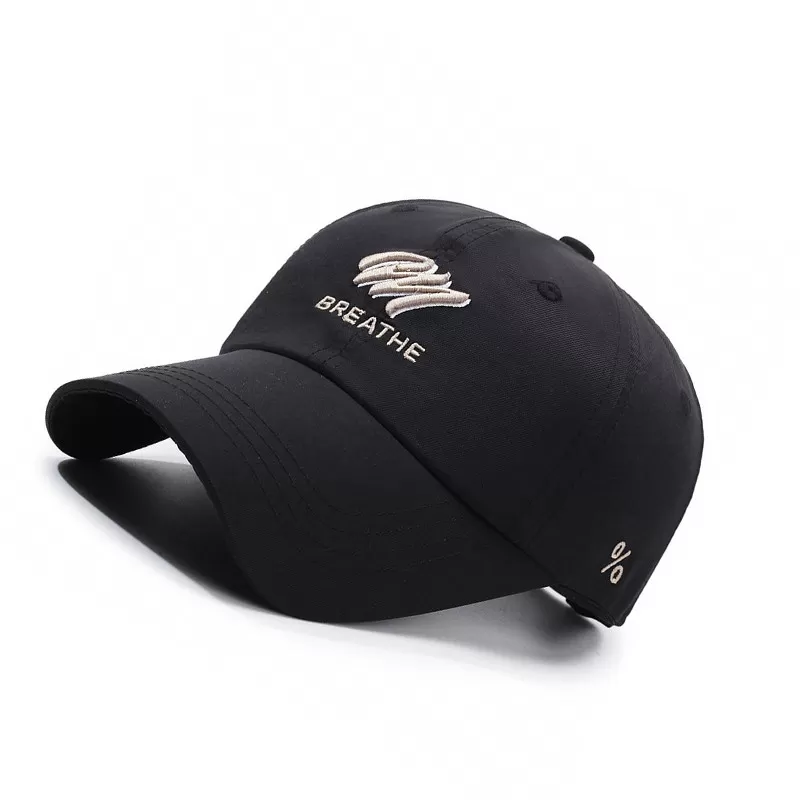 INF Baseballkeps - Snabbtorkande och andningsbar Svart
