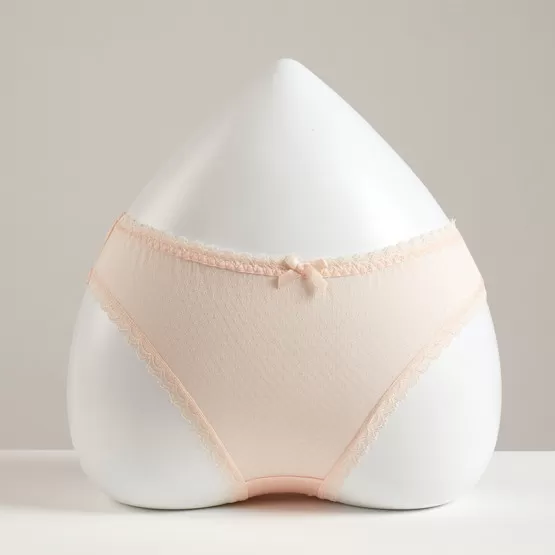 INF Silkeslena triangelstringtrosor M Rosa