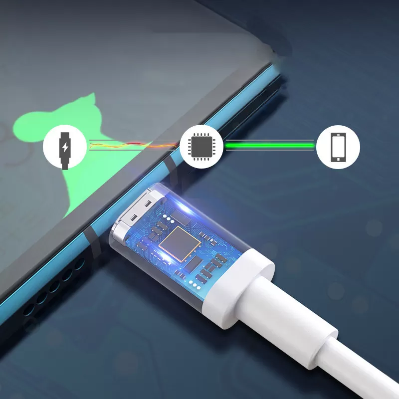 INF 2-pack snabbladdningskablar - 100W / Typ-C 0,5 m