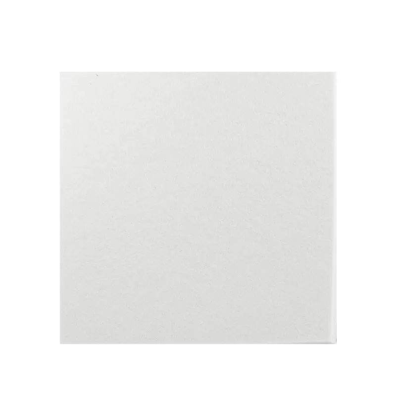 INF Filt Väggplattor Akustiska Paneler - 12 Pack Ljudisolerade Väggpaneler med Lim Vit