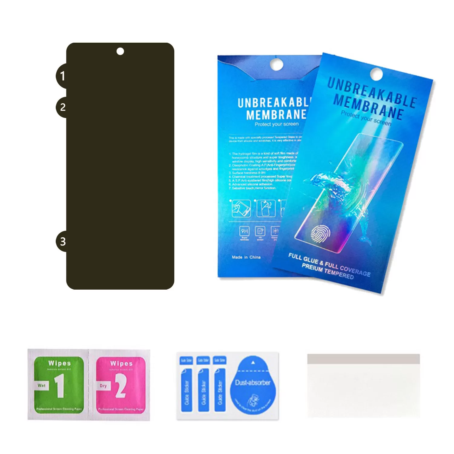 INF Huawei Mate X6 Yttre Skärmskydd, Högupplöst, Sekretessfilter, Osynligt Modell 7