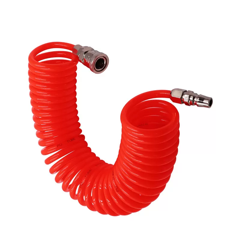 INF Pneumatisk spiralslang med koppling model 1