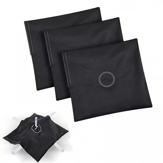 INF 3-pack flaggsandsäckar: Säkra dina flaggor enkelt