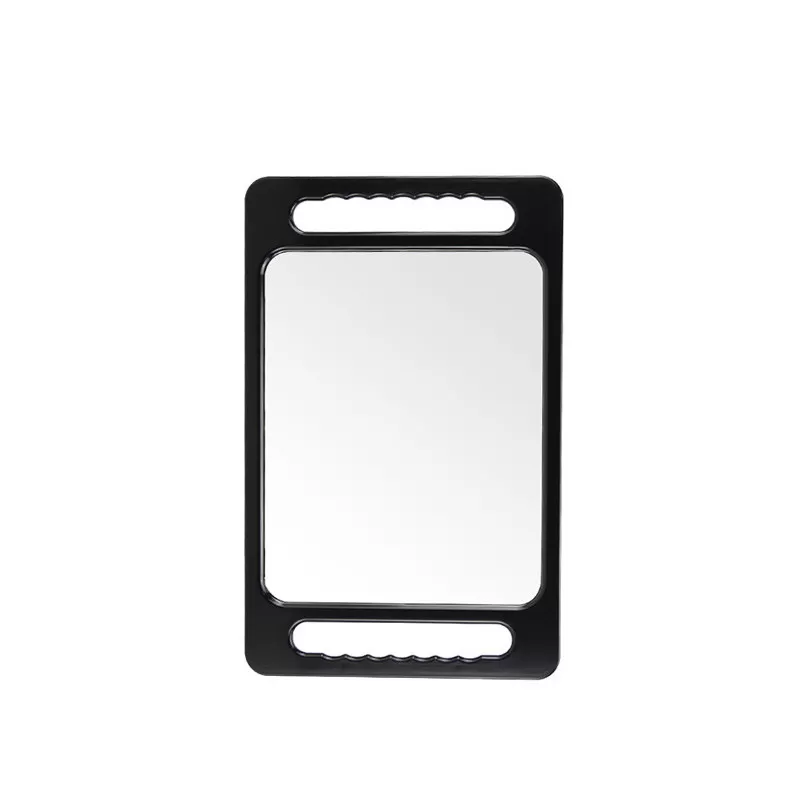 INF Svart Handhållen Salongsspegel - Perfekt för Hårstyling