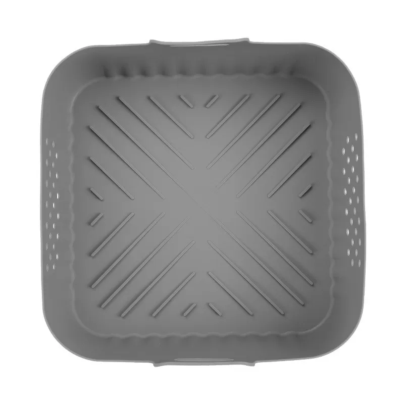INF Silikonbricka - 190 Bricka för Air Fryers Grå