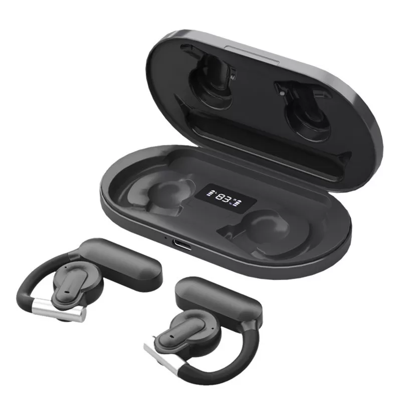 INF Deep Space Gray Bluetooth-hörlurar - QH-008 Standard Grå