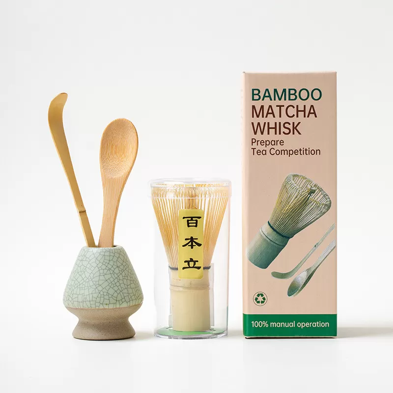 INF Matcha Visp Set CT Litet Set 4st Ljusgrön Keramik